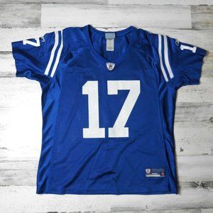 Austin Collie Indianapolis Colts Reebok NFL On Field Jersey Women Large